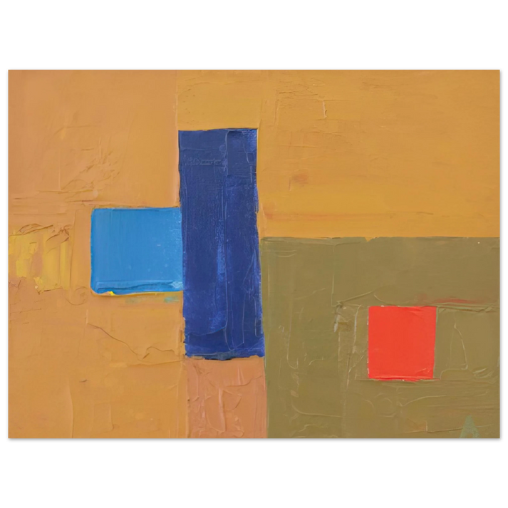 Etel Adnan - Untitled - 2000  75x100 cm / 30x40inches Fine Art Poster