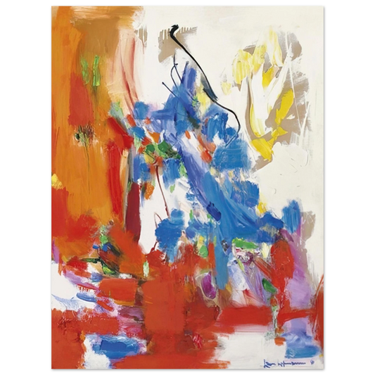 Hans Hofmann - Wild Vine  75x100 cm / 30x40inches Fine Art Poster
