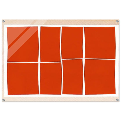 Metaesquema - Neo-Concretism - Helio Oiticica Acrylic Print - 70x100 cm / 28x40″ inches