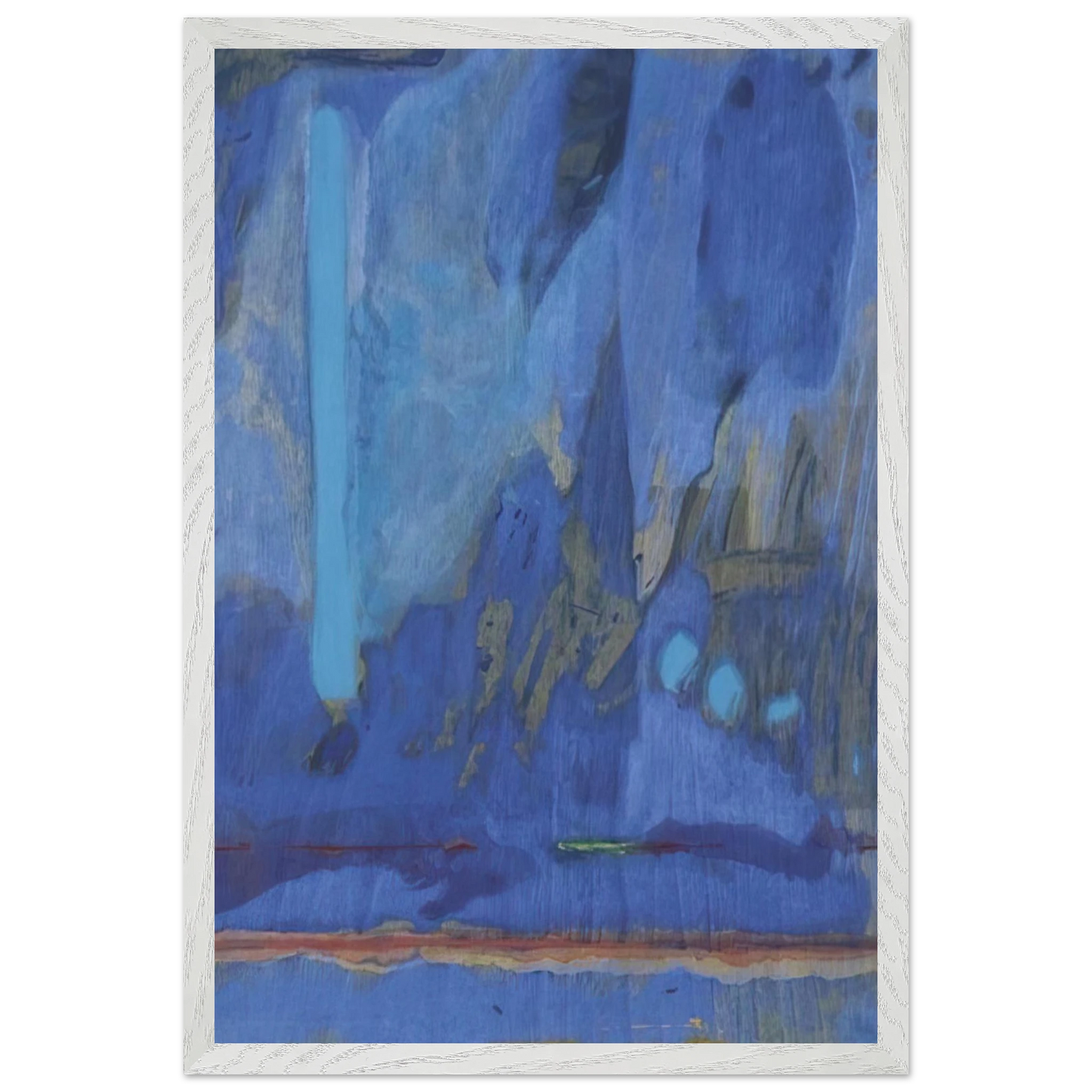 Helen Frankenthaler - Tales of Genji III - 1998 Wall art - 40x60 cm / 16x24 inches - Fine Art Poster-canvas - -