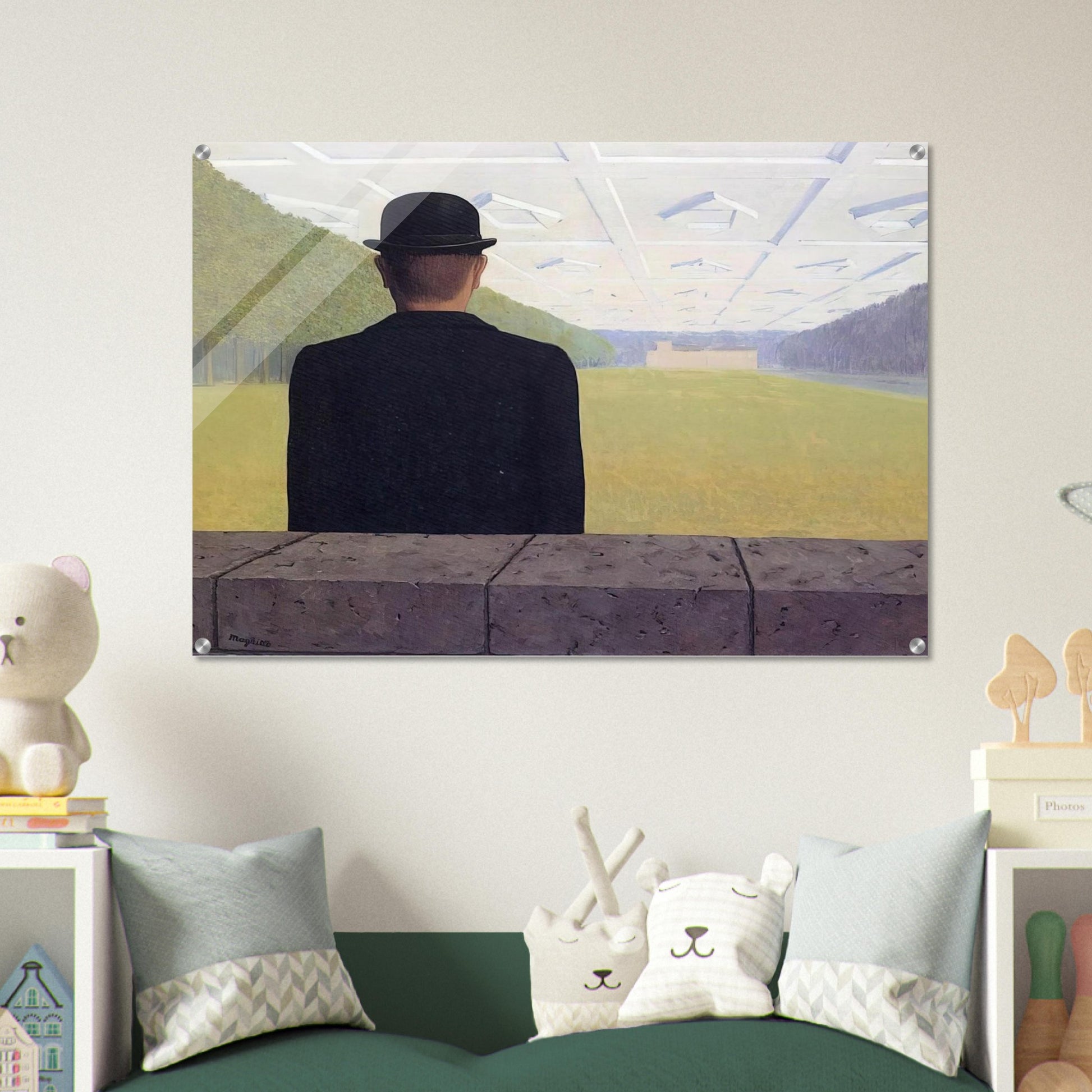 THE GREAT CENTURY 1954 - Rene Magritte Acrylic Print - 70x100 cm / 28x40″ inches | Rene Magritte Wall Art | Rene Magritte Prints