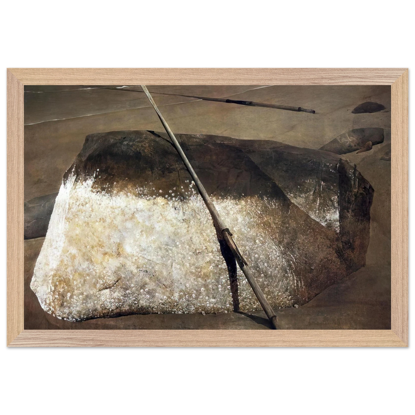 Andrew Wyeth - NOT DETECTED 38 Wall Art - 60x80 cm / 24x32 inches - Fine Art Poster-canvas - -