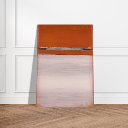 No.18 - 1951 - Mark Rothko Brushed Aluminum Print - 70x100 cm / 28x40 inches | Mark Rothko Aluminum Print | Mark Rothko Prints