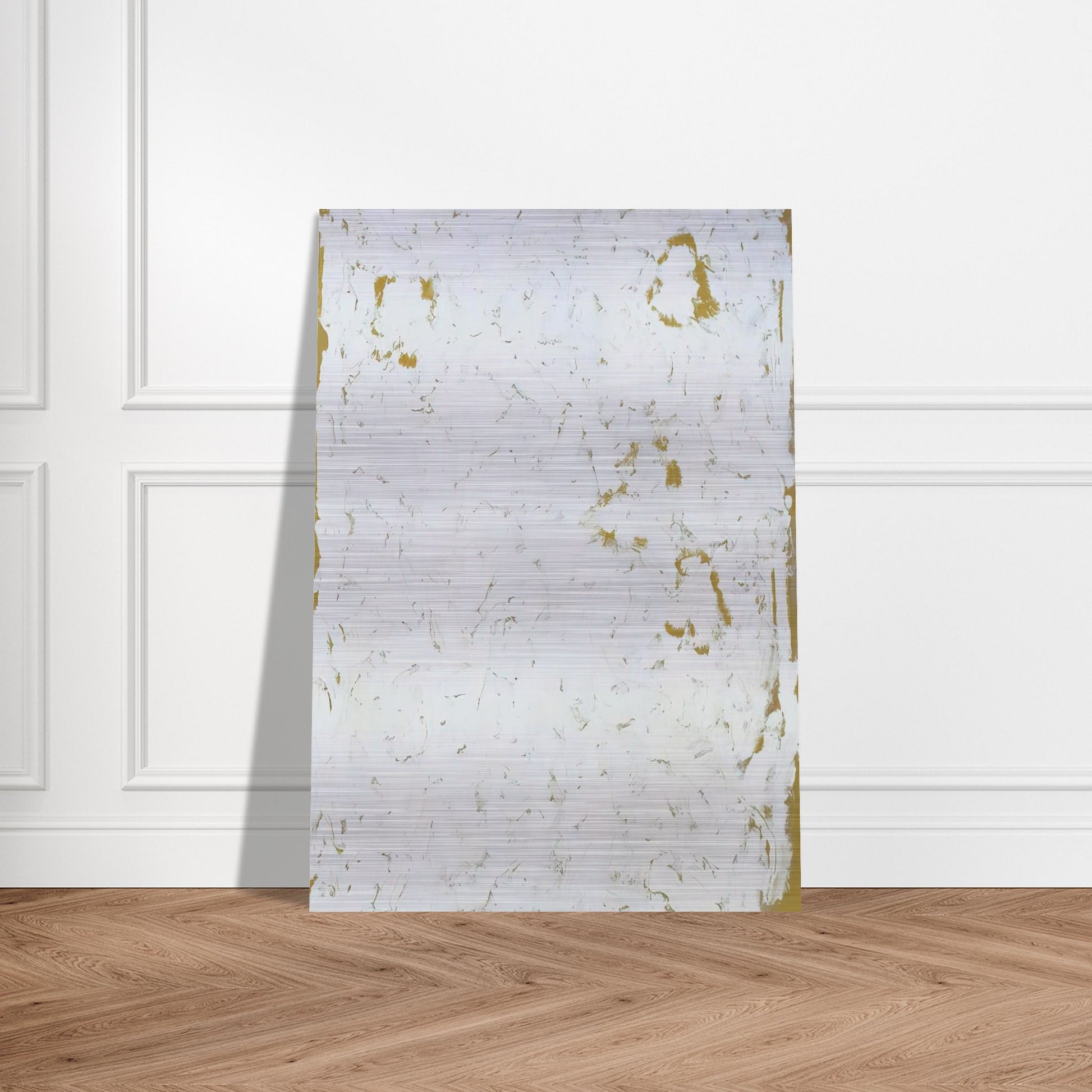 Wing - Robert Ryman Brushed Aluminum Print - 70x100 cm / 28x40 inches | Robert Ryman Aluminum Print | Robert Ryman Prints