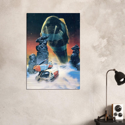 Chris Foss - Chris Foss Brushed Aluminum Print - 70x100 cm / 28x40 inches | Chris Foss Aluminum Print | Chris Foss Prints