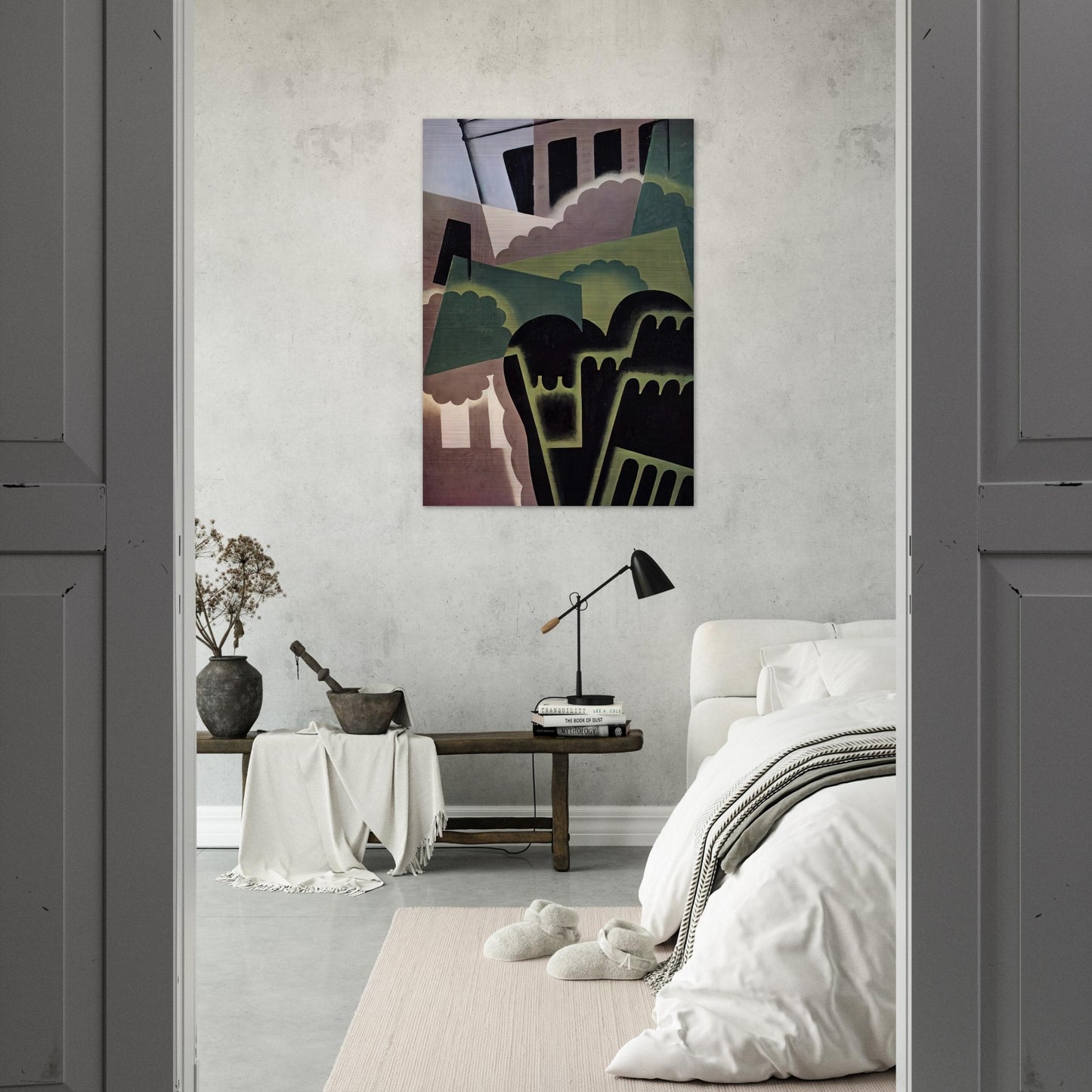 LANDSCAPE - Juan Gris Brushed Aluminum Print - 70x100 cm / 28x40 inches | Juan Gris Aluminum Print | Juan Gris Prints