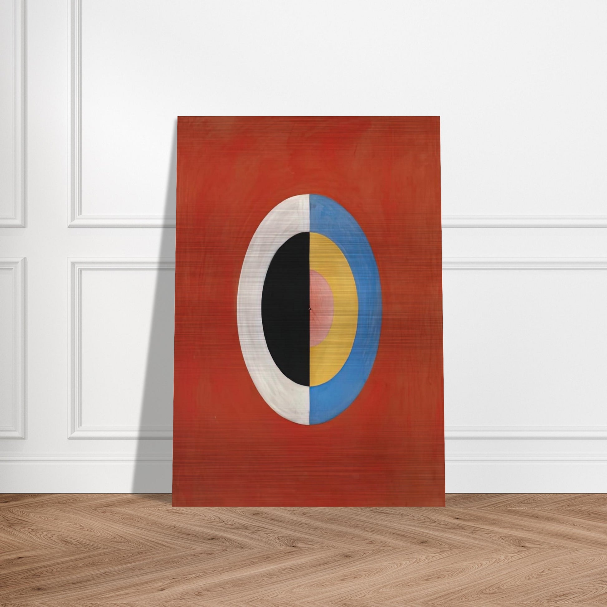 THE SWAN NO 17 1915 0 - Hilma af Klint Brushed Aluminum Print - 70x100 cm / 28x40 inches | Hilma af Klint Aluminum Print | Hilma af Klint Prints