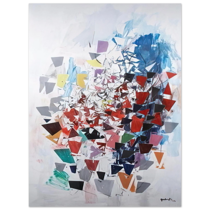 Robert Goodnough - Soaring I - 1994  75x100 cm / 30x40inches Fine Art Poster