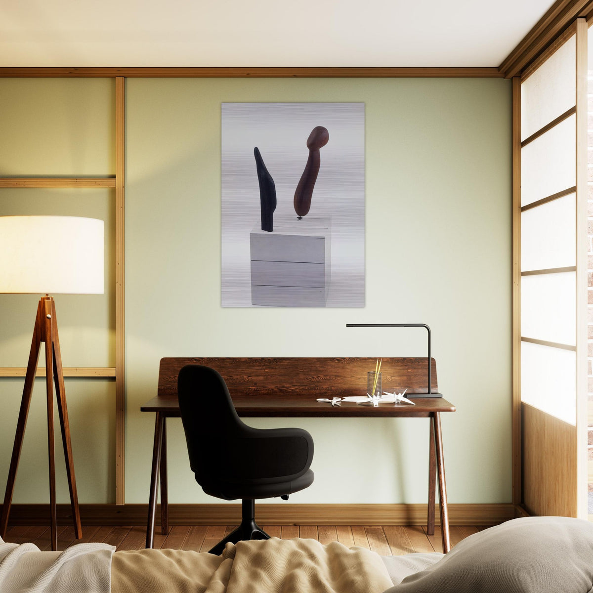 MACHINE MOTORISEE 1933 - Alexander Calder Brushed Aluminum Print - 70x100 cm / 28x40 inches | Alexander Calder Aluminum Print | Alexander Calder Prints