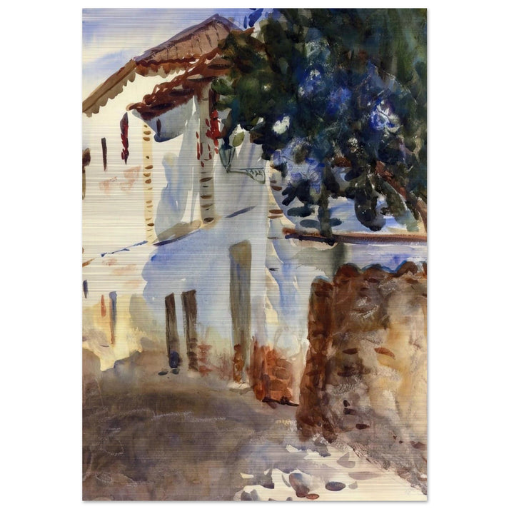 The White House - John Singer Sargent Brushed Aluminum Print - 70x100 cm / 28x40 inches | John Singer Sargent Aluminum Print | John Singer Sargent Prints