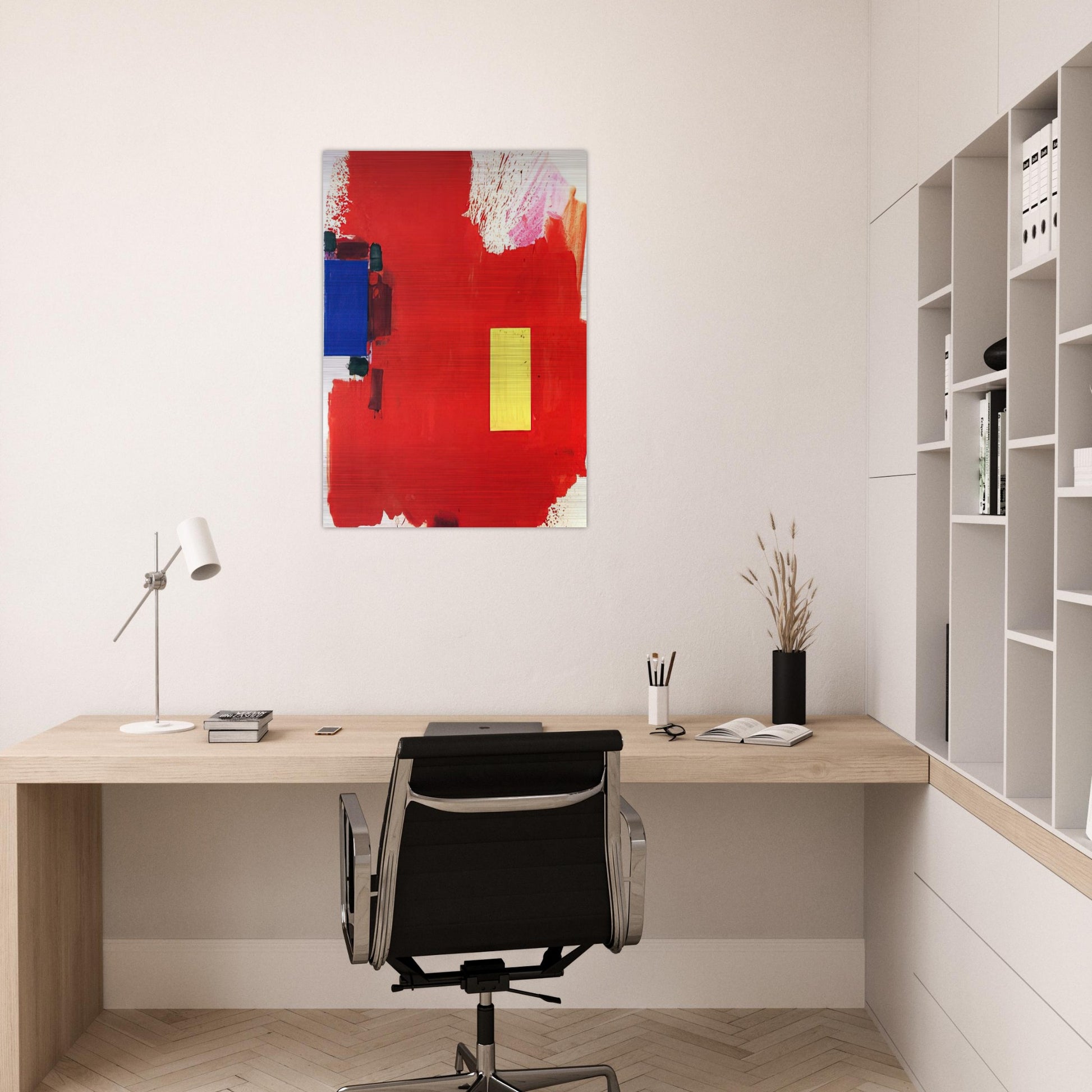 Magnum Opus - Hans Hofmann Brushed Aluminum Print - 70x100 cm / 28x40 inches | Hans Hofmann Aluminum Print | Hans Hofmann Prints