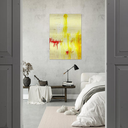 Quattro stagioni I. Estate - Cy Twombly Brushed Aluminum Print - 70x100 cm / 28x40 inches | Cy Twombly Aluminum Print | Cy Twombly Prints