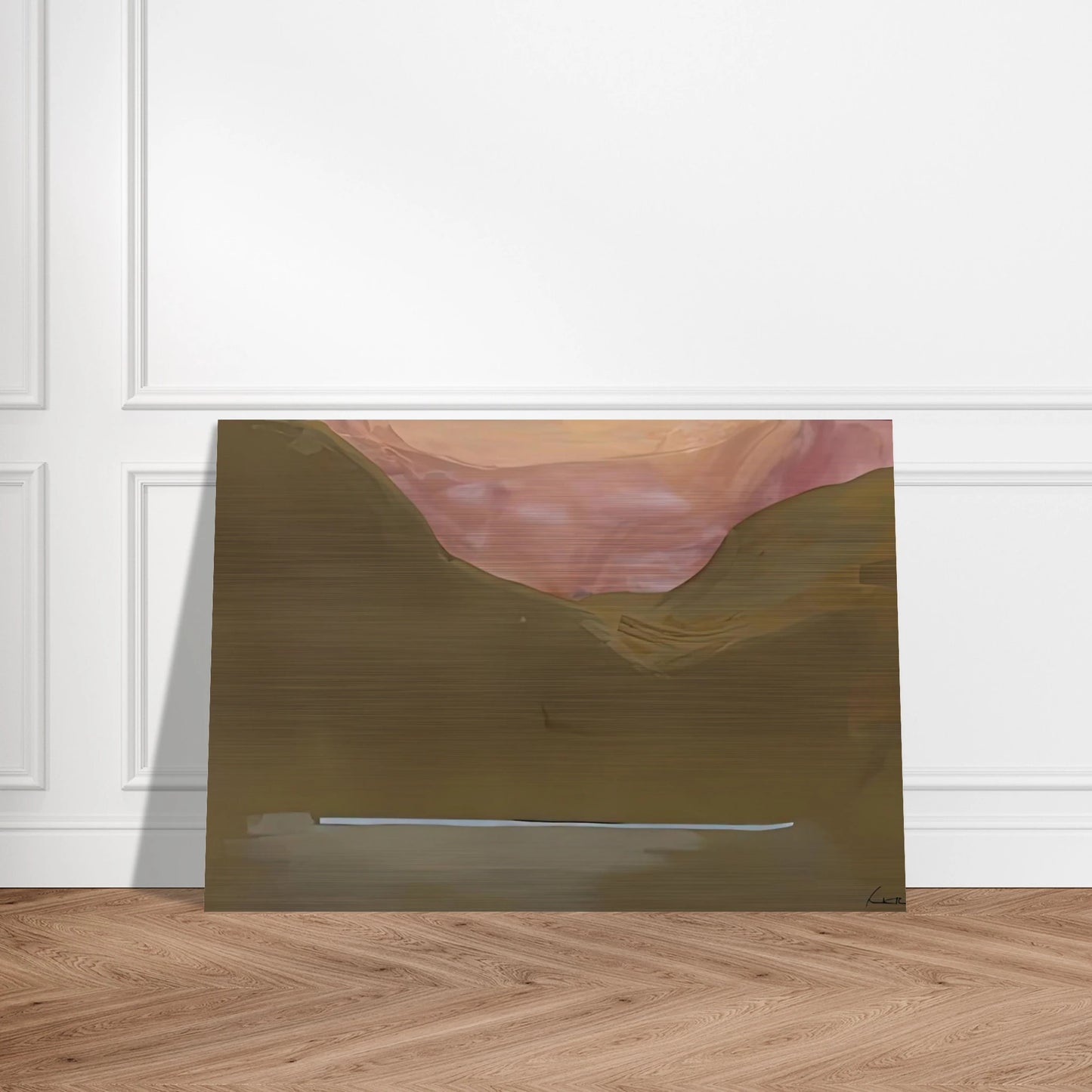 Burnt Norton, 1972- - Helen Frankenthaler Brushed Aluminum Print - 70x100 cm / 28x40 inches | Helen Frankenthaler Aluminum Print | Helen Frankenthaler Prints