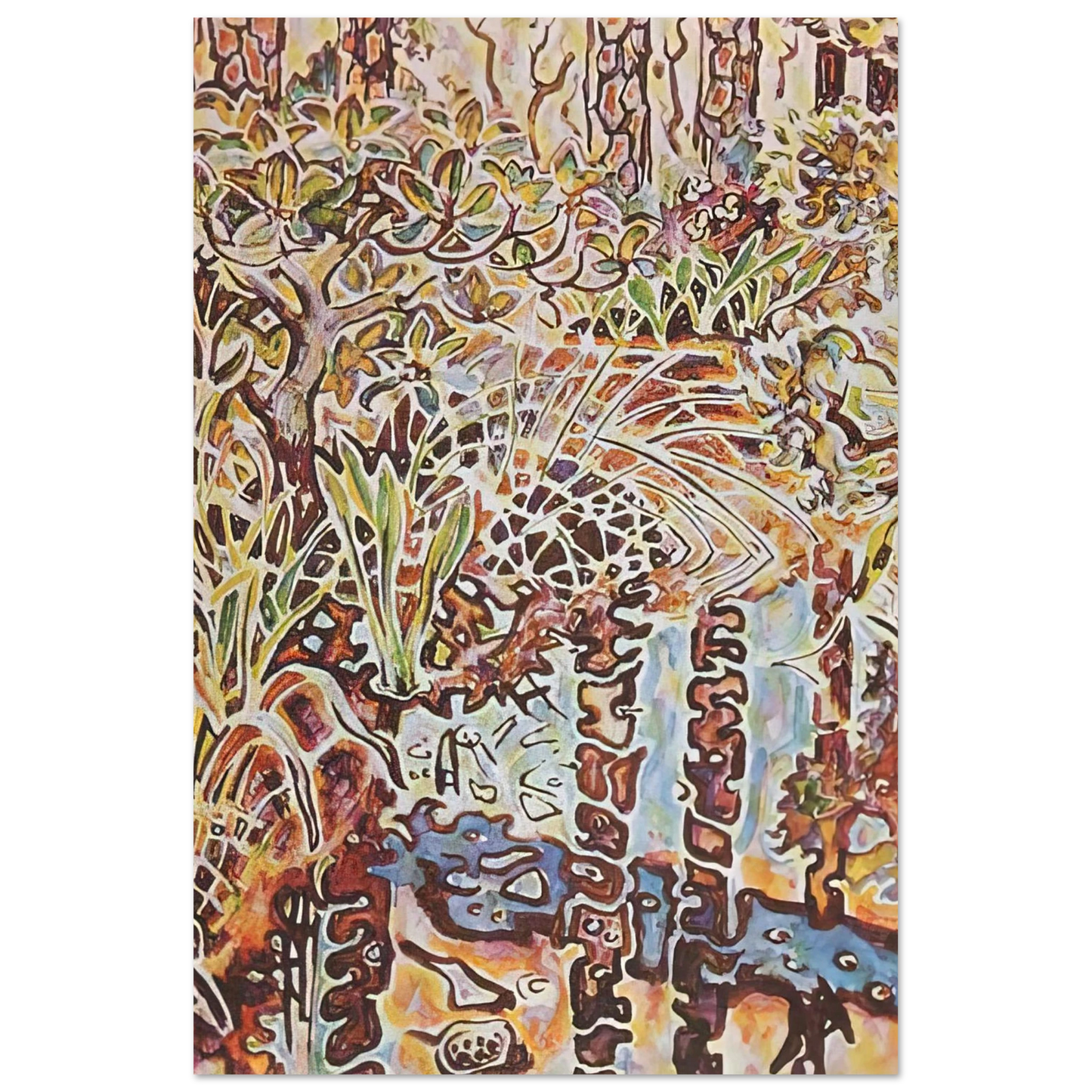 Walter Inglis Anderson - Walter Anderson Wall art - 28x43  cm / XL (11x17 inches) - Fine Art Poster-canvas - -