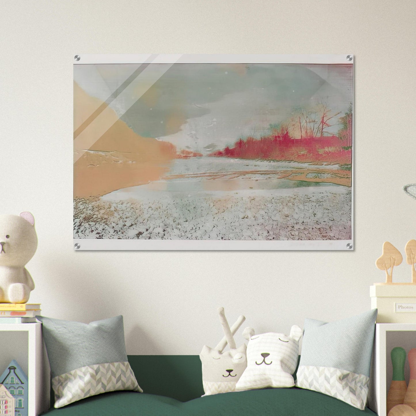 View of the Emme - 1971 - Dieter Roth Acrylic Print - 70x100 cm / 28x40″ inches