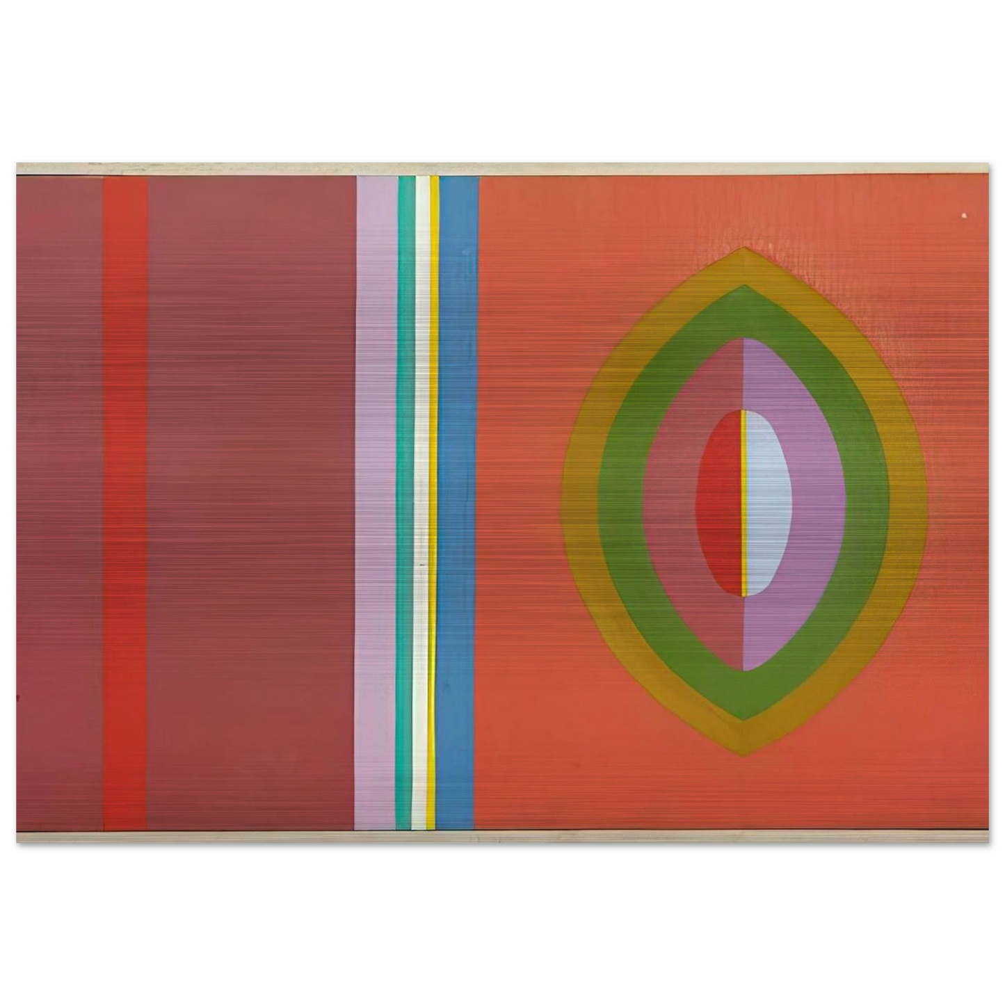 Quiet - 1965 - John Ferren Brushed Aluminum Print - 70x100 cm / 28x40 inches | John Ferren Aluminum Print | John Ferren Prints