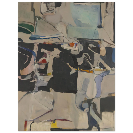 Richard Diebenkorn - Urbana #6  75x100 cm / 30x40inches Fine Art Poster