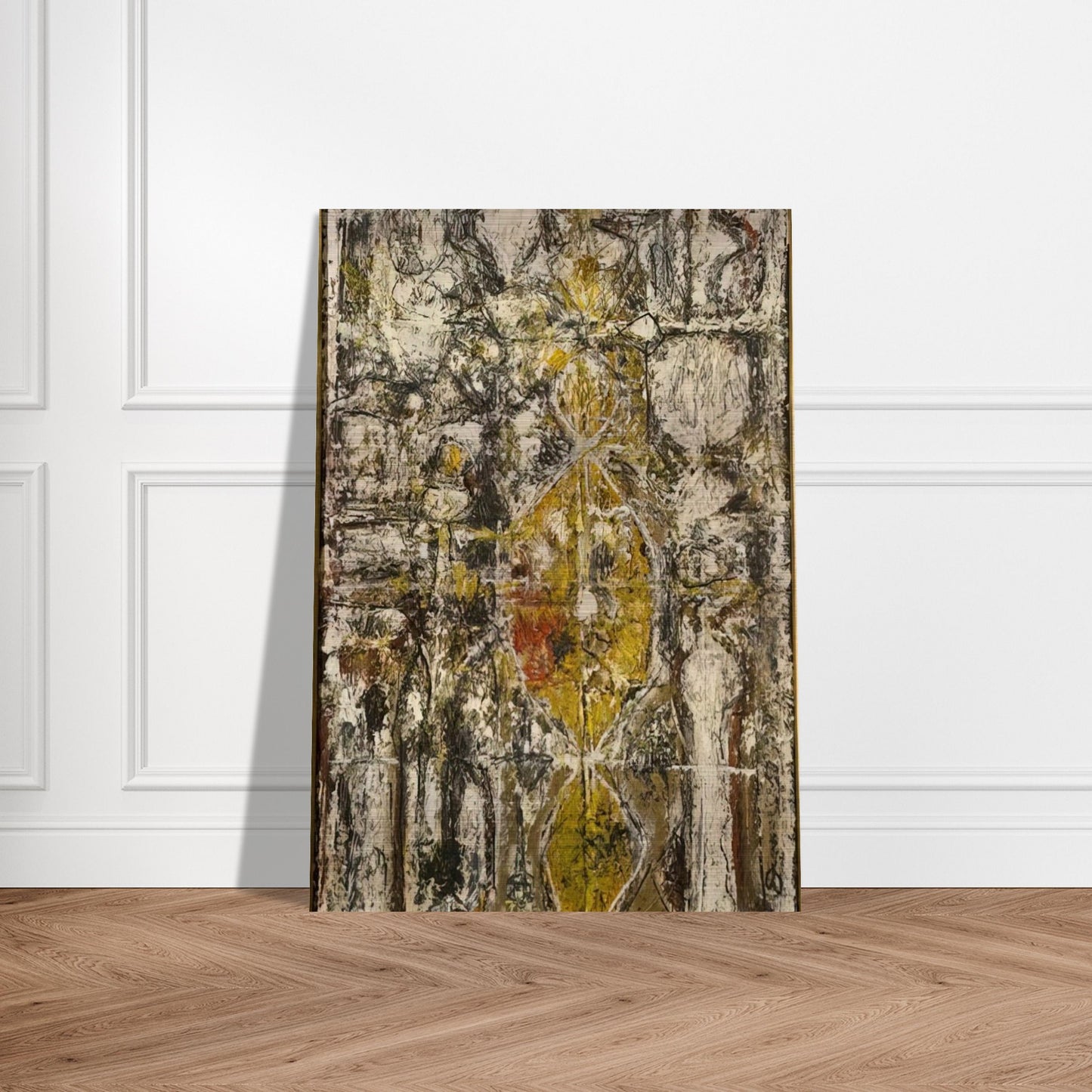 Cascella II - Richard Pousette-Dart Brushed Aluminum Print - 70x100 cm / 28x40 inches | Richard Pousette-Dart Aluminum Print | Richard Pousette-Dart Prints