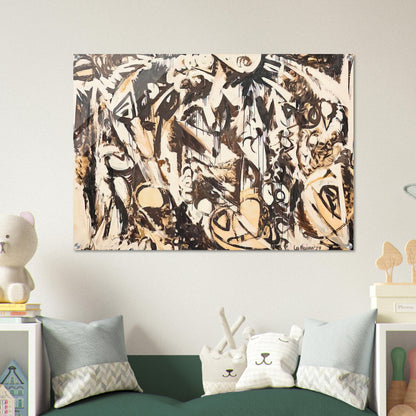 Cool White - Lee Krasner Acrylic Print - 70x100 cm / 28x40″ inches