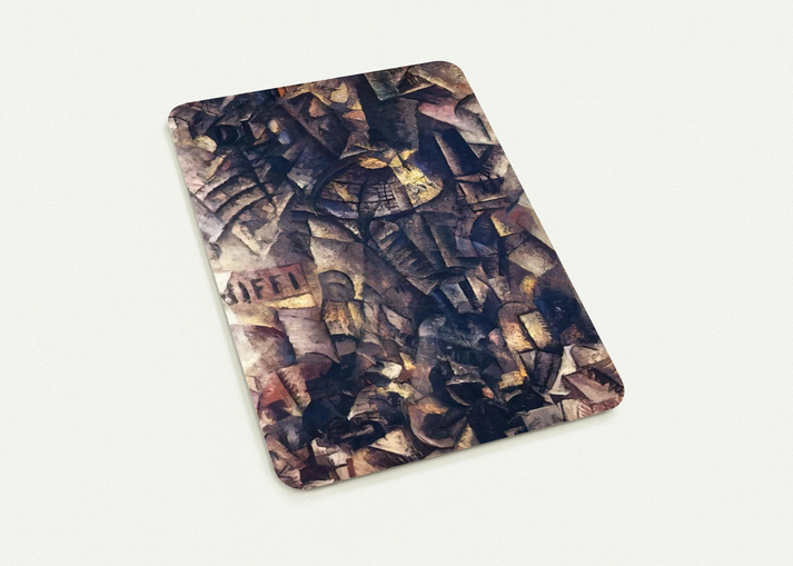 GALLERIA IN MILAN By Carlo Carra Pack of 10 Post Cards | Carlo Carra Post Cards | A6 (10.5 x 14.8 cm) - 4.1 x 5.8 inches