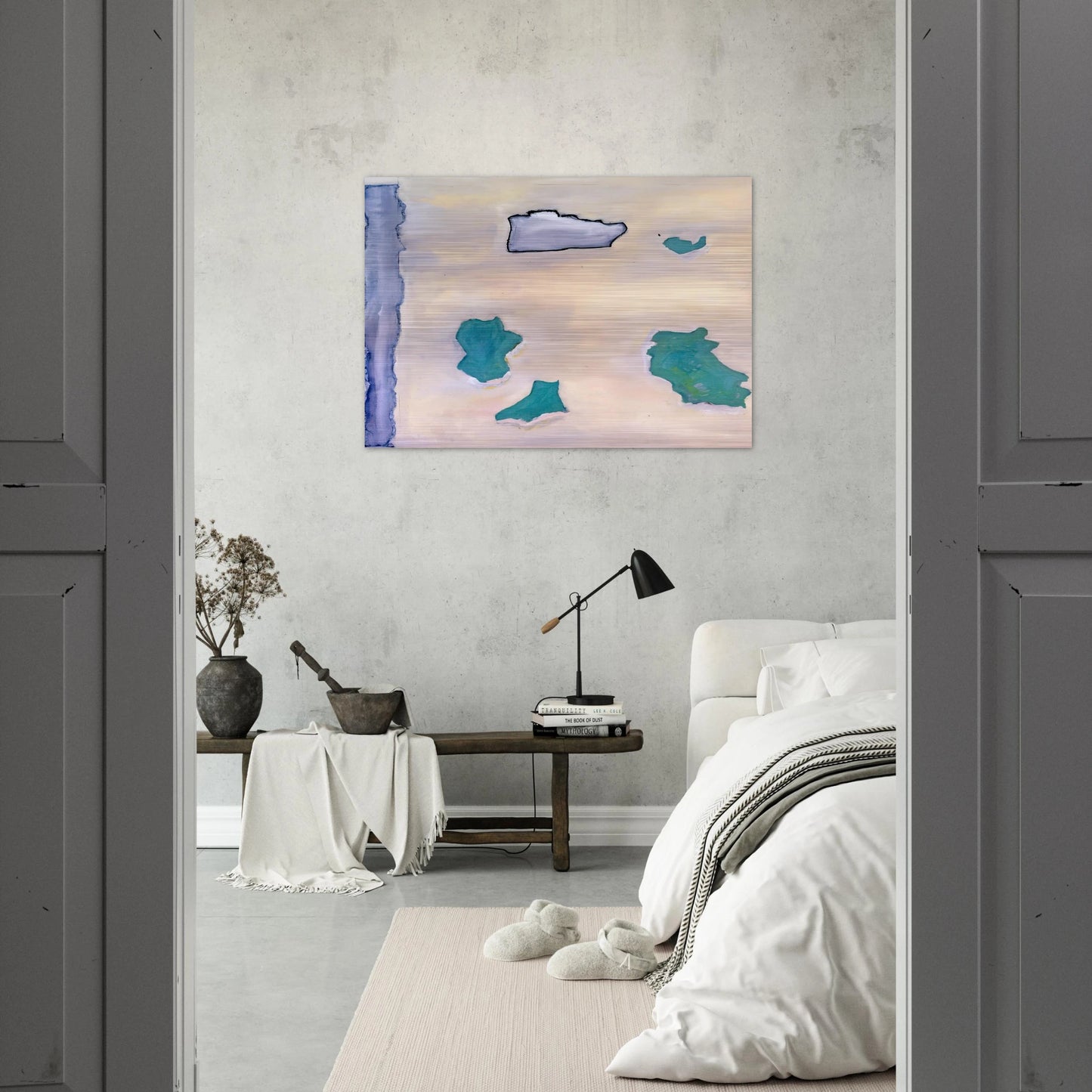 Untitled - 2006 - Ralston Crawford Brushed Aluminum Print - 70x100 cm / 28x40 inches | Ralston Crawford Aluminum Print | Ralston Crawford Prints