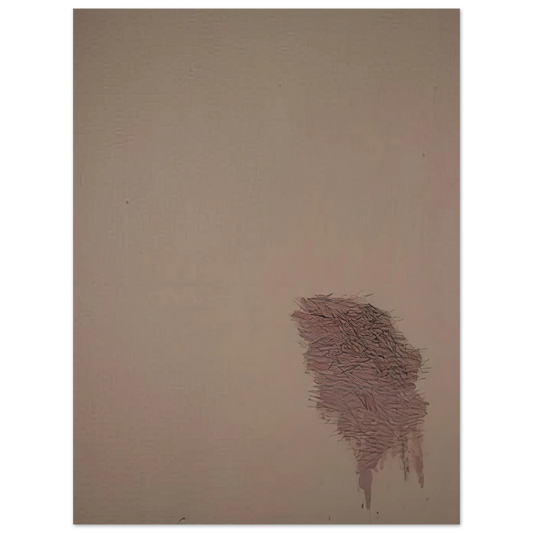 Robert Goodnough - Pink Blend - 1972  75x100 cm / 30x40inches Fine Art Poster