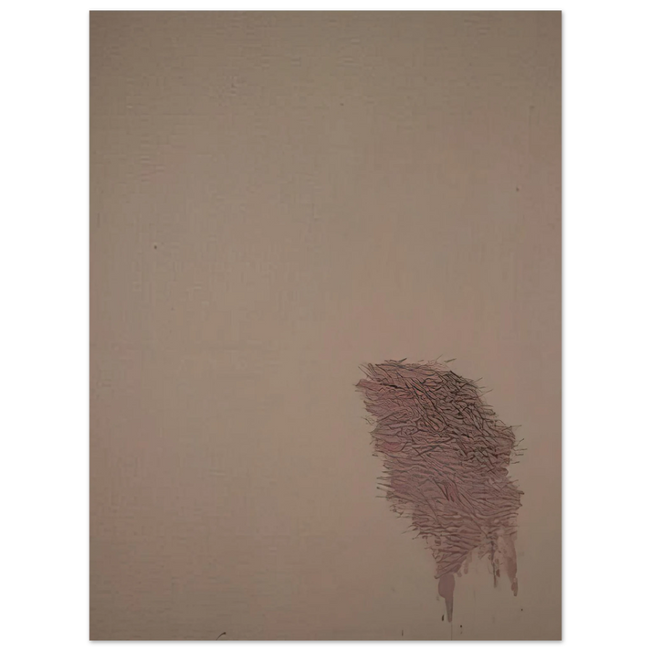 Robert Goodnough - Pink Blend - 1972  75x100 cm / 30x40inches Fine Art Poster