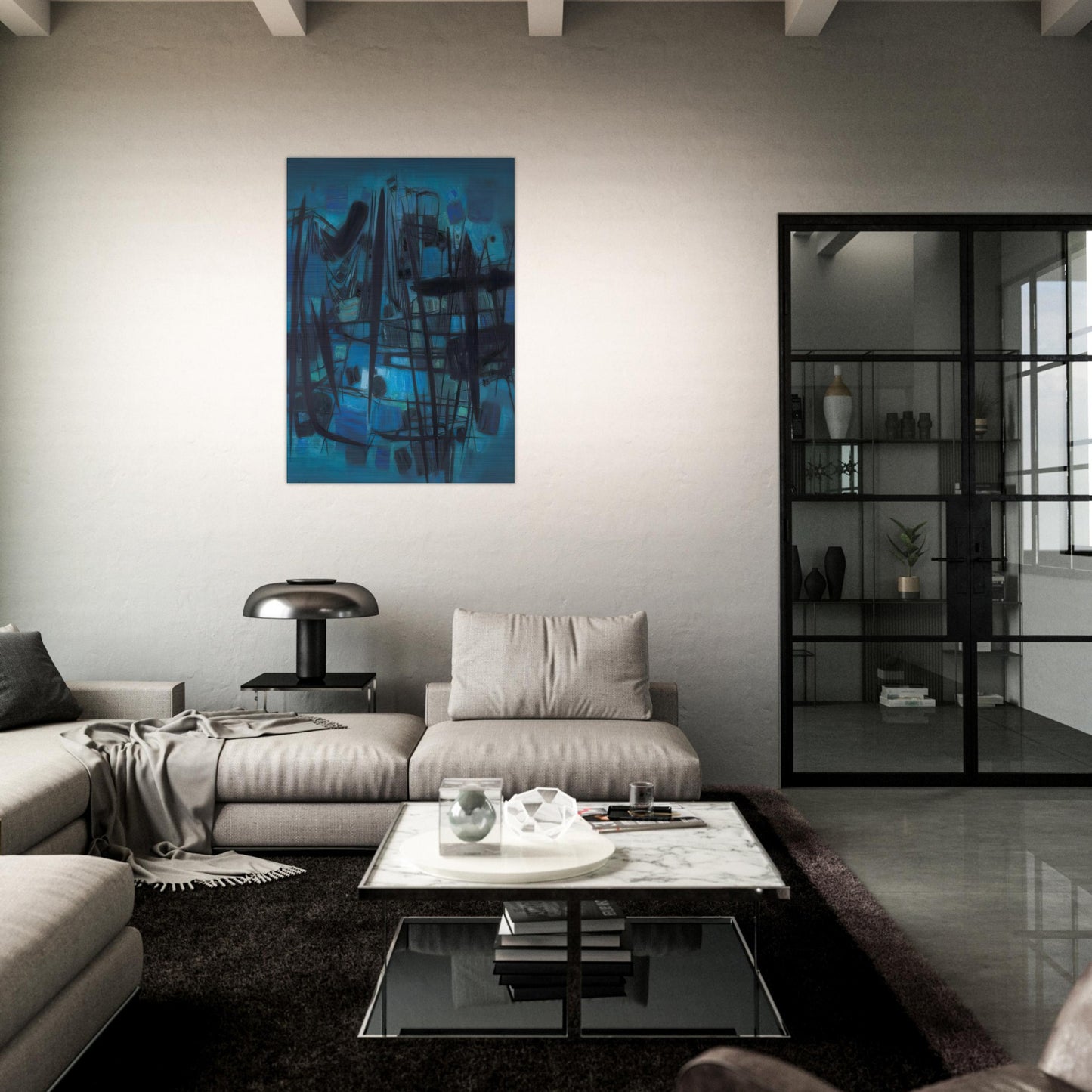 MILLE VIES SE CACHENT DANS LE BOIS - Chu teh Chun Brushed Aluminum Print - 70x100 cm / 28x40 inches | Chu teh Chun Aluminum Print | Chu teh Chun Prints