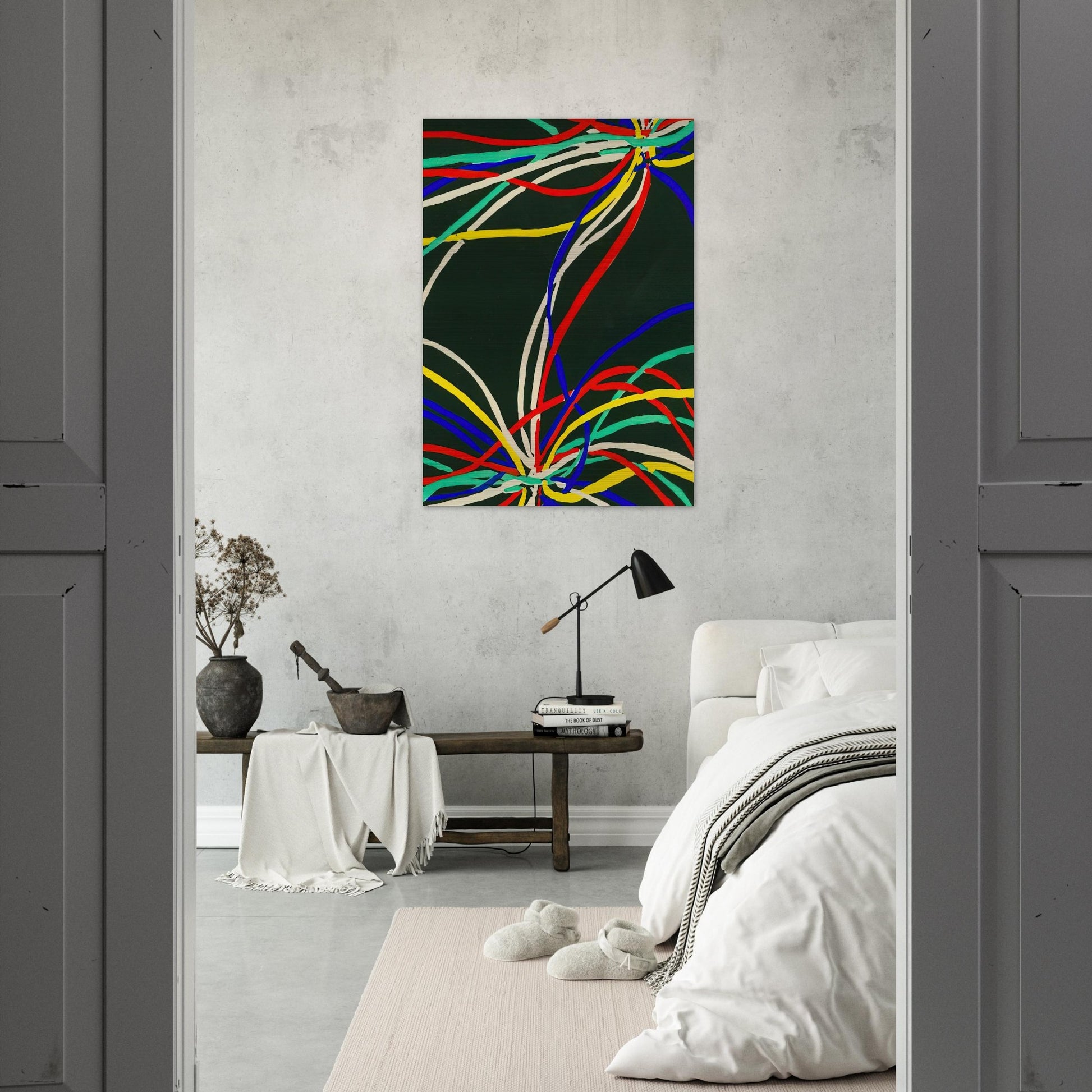 COMPOSITIONS COULEURS IDEES - Sonia Delaunay Brushed Aluminum Print - 70x100 cm / 28x40 inches | Sonia Delaunay Aluminum Print | Sonia Delaunay Prints