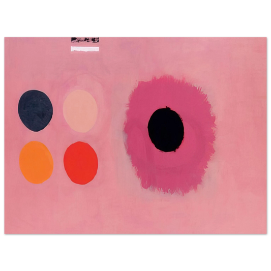 Adolph Gottlieb - Two Bars - 1964  75x100 cm / 30x40inches Fine Art Poster