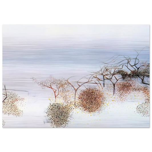 Hanging Gardens of Hammersmith No.2 - 1949 - Victor Pasmore Brushed Aluminum Print - 70x100 cm / 28x40 inches | Victor Pasmore Aluminum Print | Victor Pasmore Prints