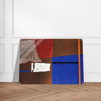 ASTRAZIONE PLASTICA 1954 - Enrico Prampolini Acrylic Print - 70x100 cm / 28x40″ inches | Enrico Prampolini Wall Art | Enrico Prampolini Prints
