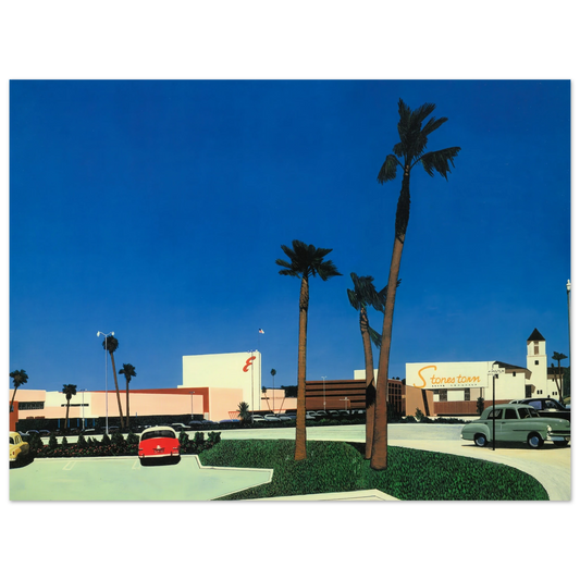Hiroshi Nagai - In the beginning Stonestown Wall Art - 21x29.7 cm / 8x12" - Fine Art Poster - -