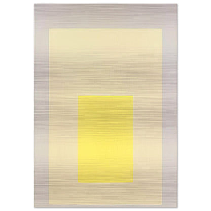 HOMAGE TO THE SQUARE AMALGAMATING 1971 - Josef Albers Brushed Aluminum Print - 70x100 cm / 28x40 inches | Josef Albers Aluminum Print | Josef Albers Prints