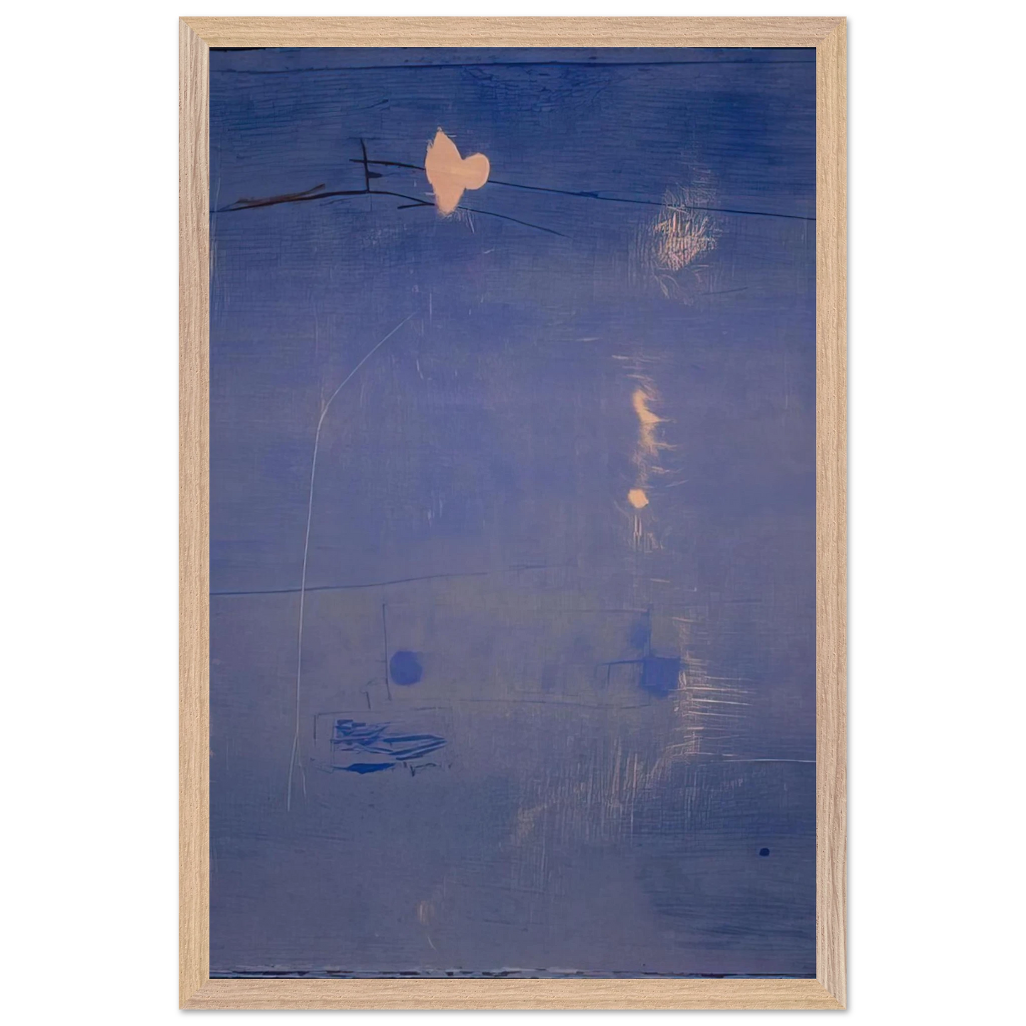 Helen Frankenthaler - Cameo - 1980 Wall art - 21x29.7 cm / 8x12" - Fine Art Poster-canvas - -