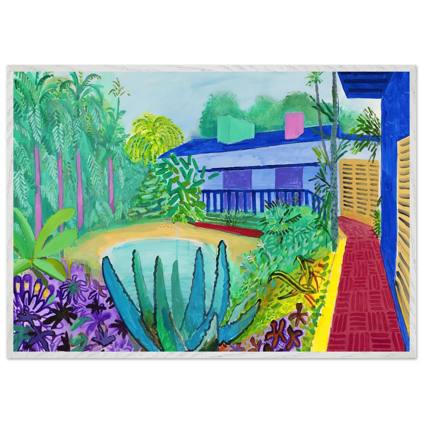 David Hockney - David Hockney Wall art - 30x40 cm / 12x16 Inches - Fine Art Poster - -