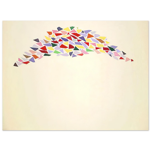 Robert Goodnough - Texas Arch I - Post-Painterly Abstraction  75x100 cm / 30x40inches Fine Art Poster