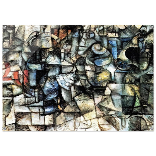 RITMI DI OGGETTI 1911 - Carlo Carra Acrylic Print - 70x100 cm / 28x40″ inches