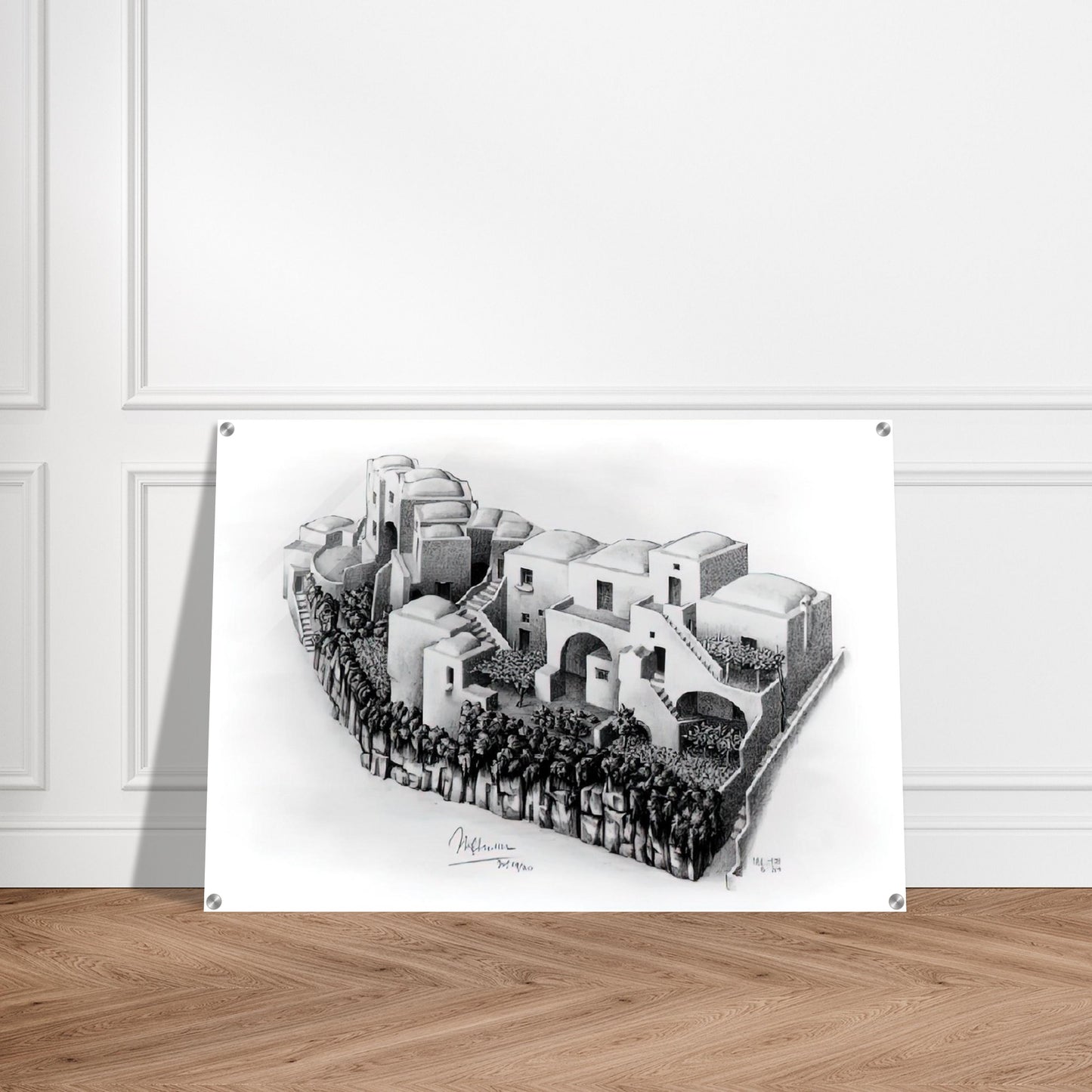 ESCHER (24) - MC Escher Acrylic Print - 70x100 cm / 28x40″ inches | Maurits Cornelis Escher Prints