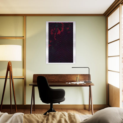 1418 1986 - Luis Feito Brushed Aluminum Print - 70x100 cm / 28x40 inches | Luis Feito Aluminum Print | Luis Feito Prints