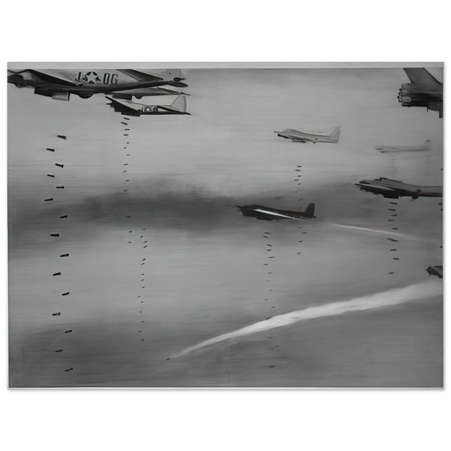 Gerhard Richter - BOMBERS 1963  75x100 cm / 30x40inches Fine Art Poster
