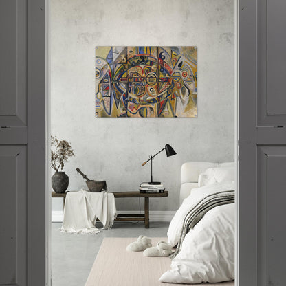 Desert - Richard Pousette-Dart Acrylic Print - 70x100 cm / 28x40″ inches | Richard Pousette-Dart Wall Art | Richard Pousette-Dart Prints