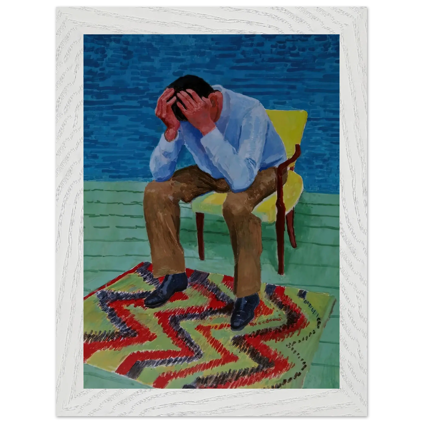 David Hockney - David Hockney Wall art - 60x80 cm / 24x32 Inches - Fine Art Poster - -