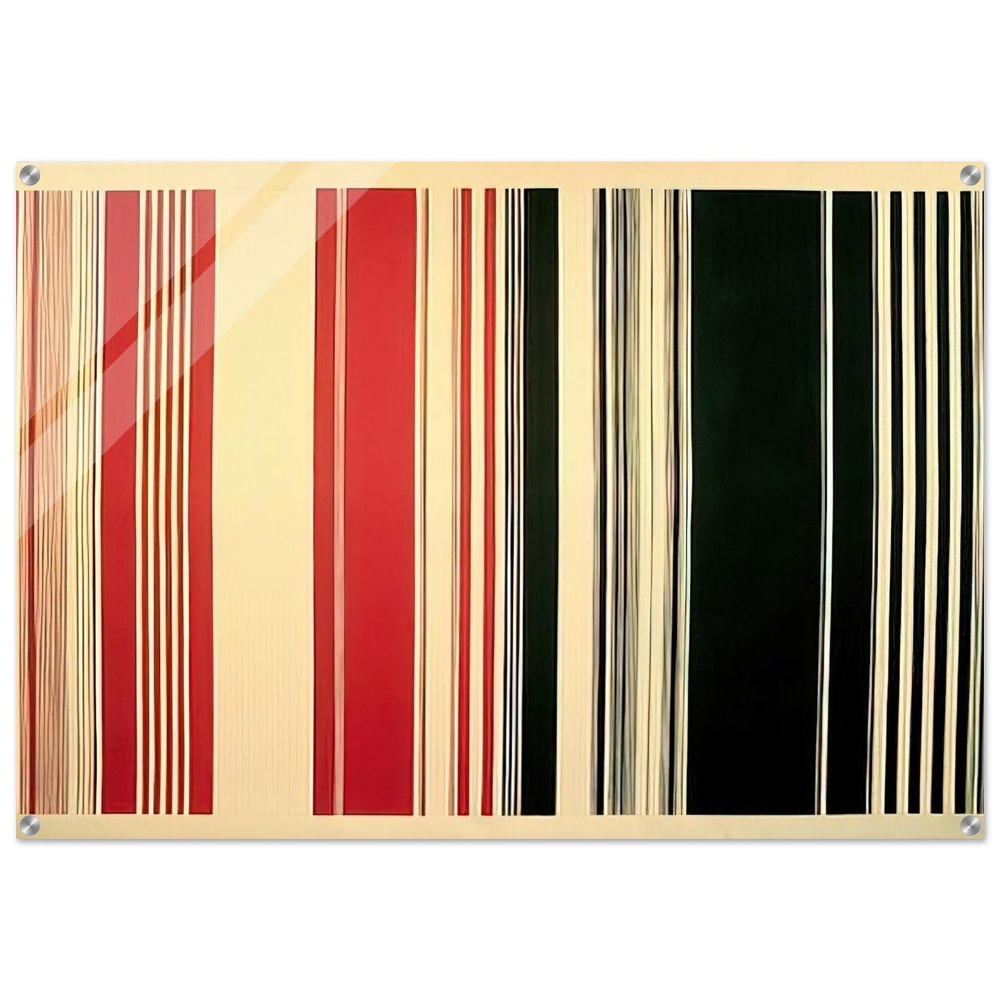 Concord - 1982 - Gene Davis Acrylic Print - 70x100 cm / 28x40″ inches