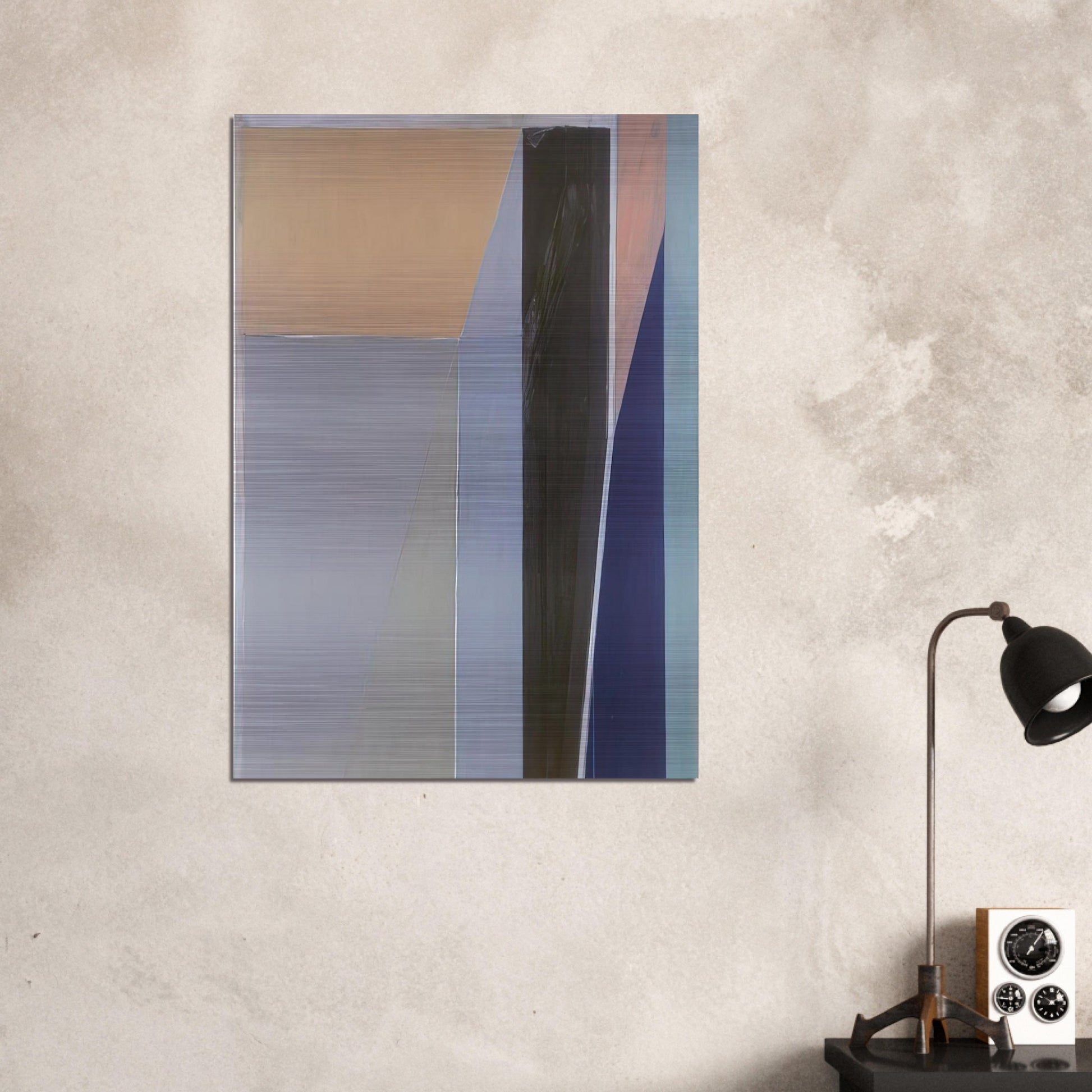 Ocean Park #28 - Richard Diebenkorn Brushed Aluminum Print - 70x100 cm / 28x40 inches | Richard Diebenkorn Aluminum Print | Richard Diebenkorn Prints