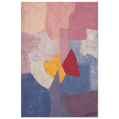 Composition - 1960 - Serge Poliakoff Art Prints - 100x150 cm / 40x60″ inches | Serge Poliakoff Poster | Serge Poliakoff Prints