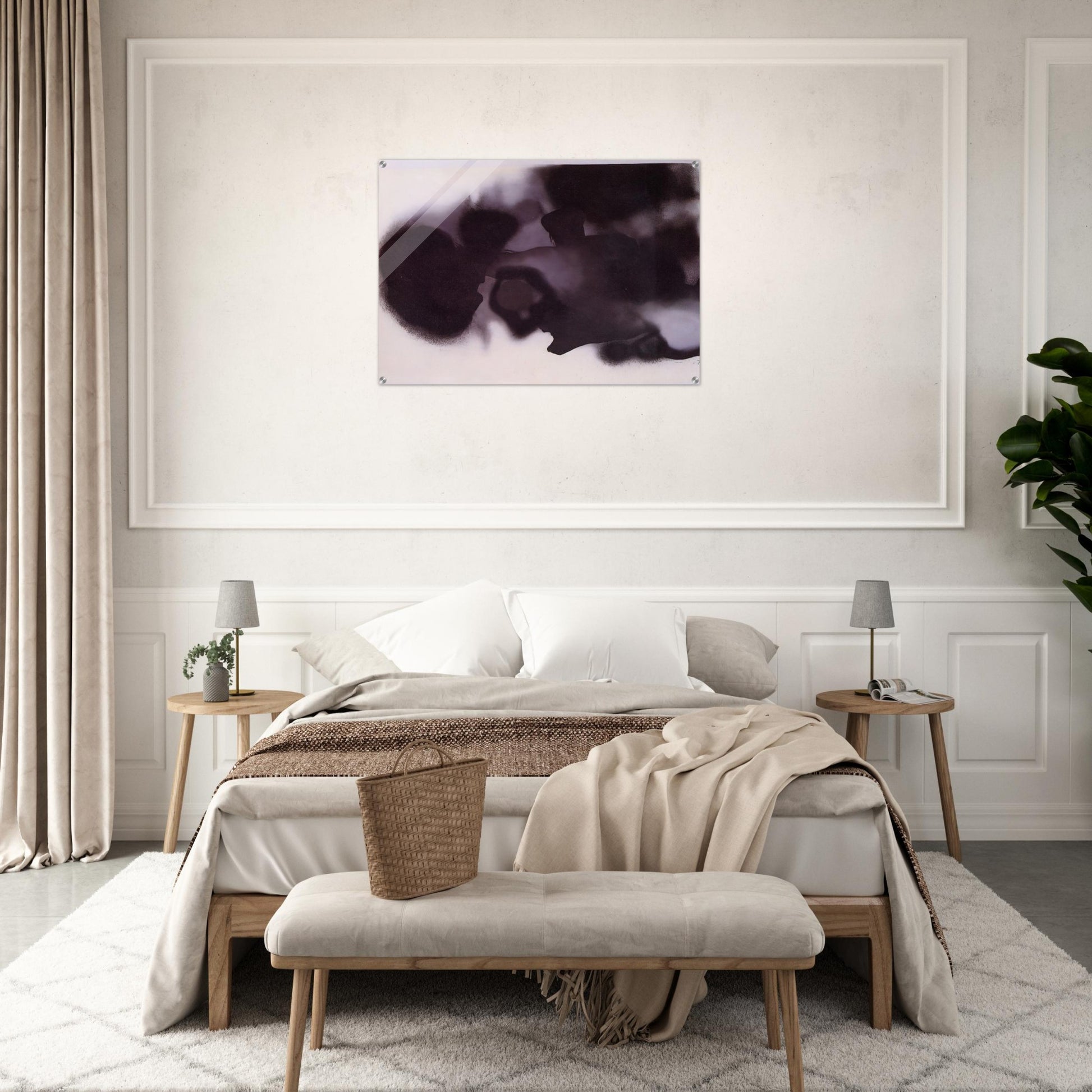 The Cloud - 1986 - Victor Pasmore Acrylic Print - 70x100 cm / 28x40″ inches