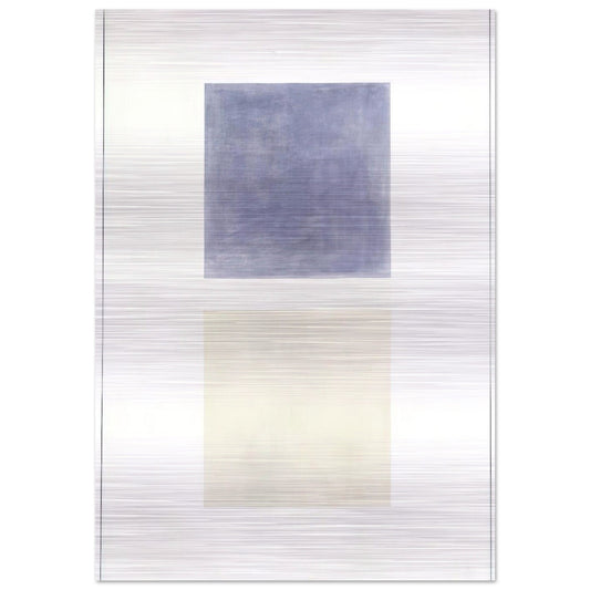 This Rain - Agnes Martin Brushed Aluminum Print - 70x100 cm / 28x40 inches | Agnes Martin Aluminum Print | Agnes Martin Prints