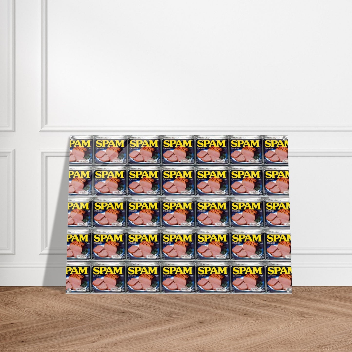 Spam - Andy Warhol Acrylic Print - 70x100 cm / 28x40″ inches