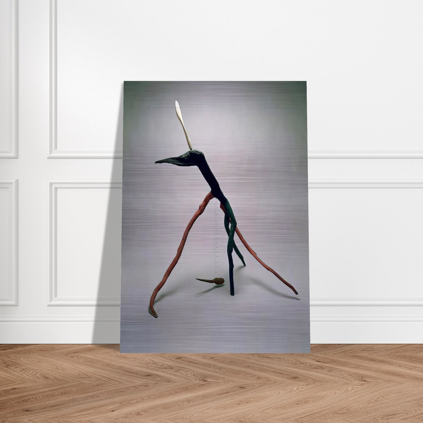 APPLE MONSTER 1938 - Alexander Calder Brushed Aluminum Print - 70x100 cm / 28x40 inches | Alexander Calder Aluminum Print | Alexander Calder Prints